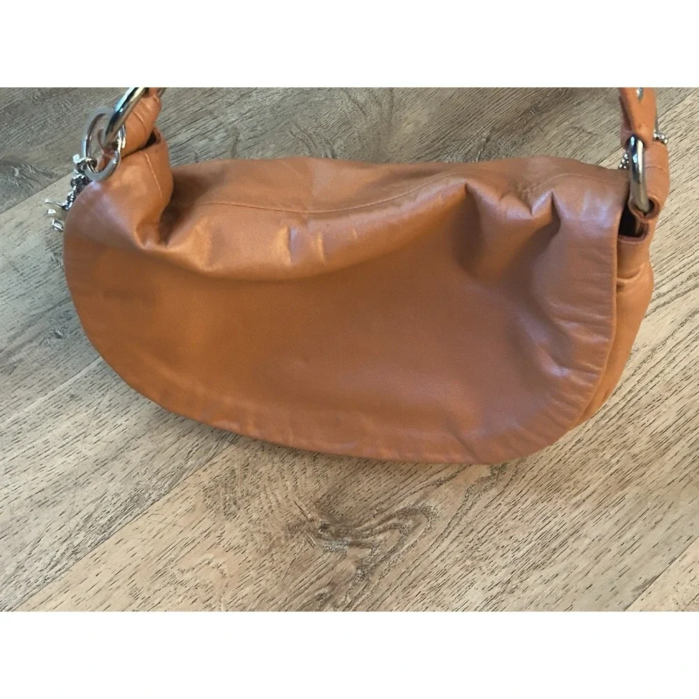 COACH - Genuine Leather - Hobo - Shoulder Bag #13652 - Tangerine - PLUS WALLET